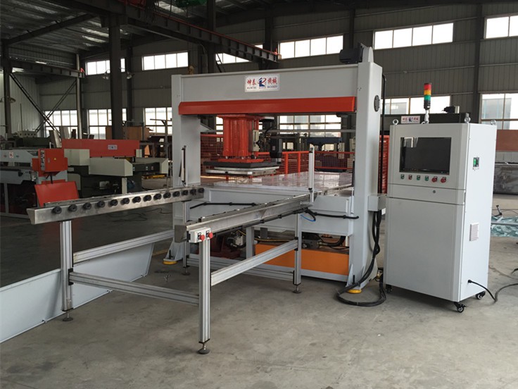 sliding table travel head cutting machine