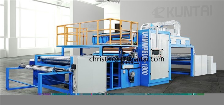 UHMW-PE UD Fabric Prepreg Machine